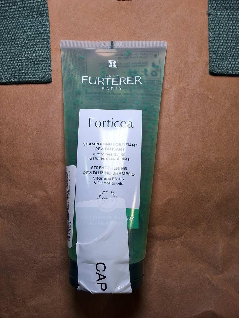 Rene Furterer Forticea Strengthening Revitalizing Shampoo 6.7 oz 200 mL New Seal